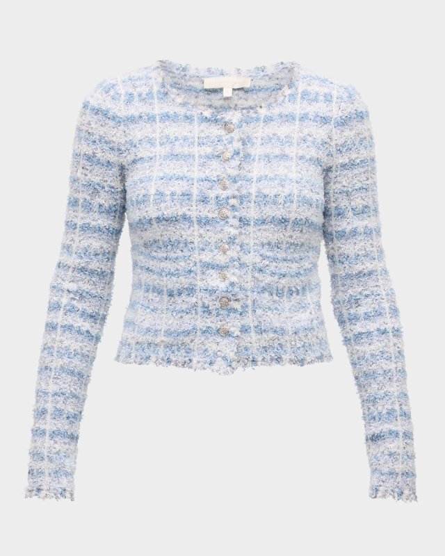 Spindle Boucle Cardigan