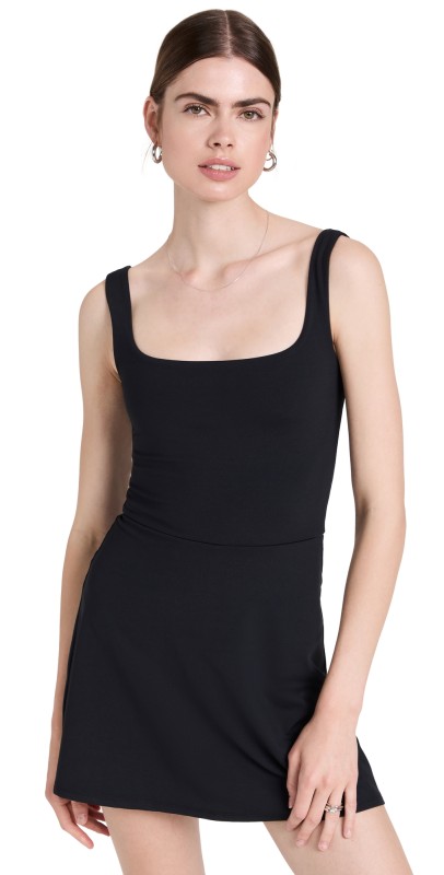 Reformation Active Amy Stretch Active Dress Black