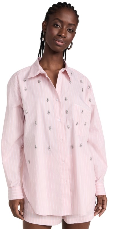 Le Superbe Over You Striped Shirt Supernova Stripe