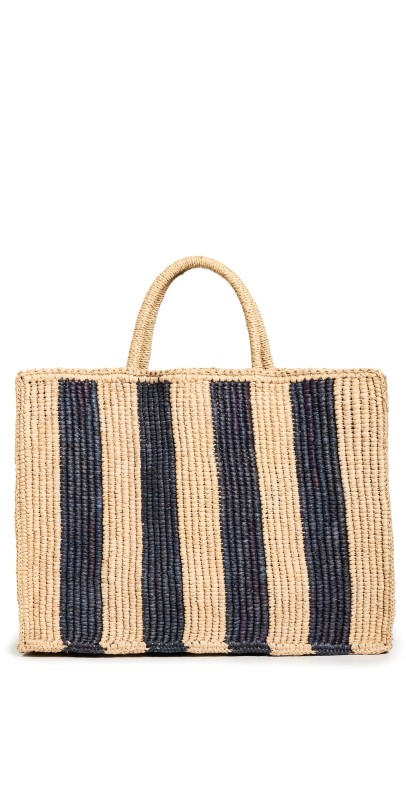 Mar Y Sol Roma Tote Navy/Natural
