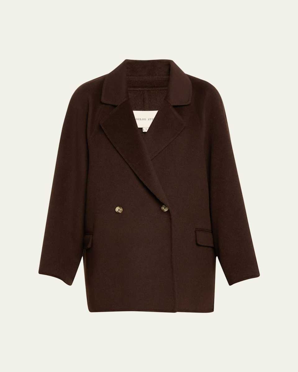 Gary Cashmere-Blend Short Coat