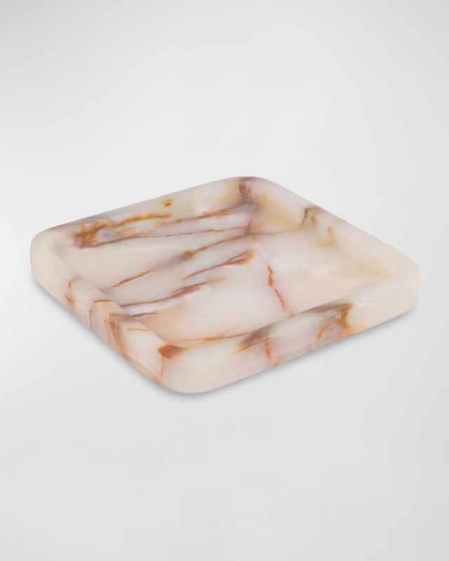 Robbie Green Onyx Marble Catchall Tray