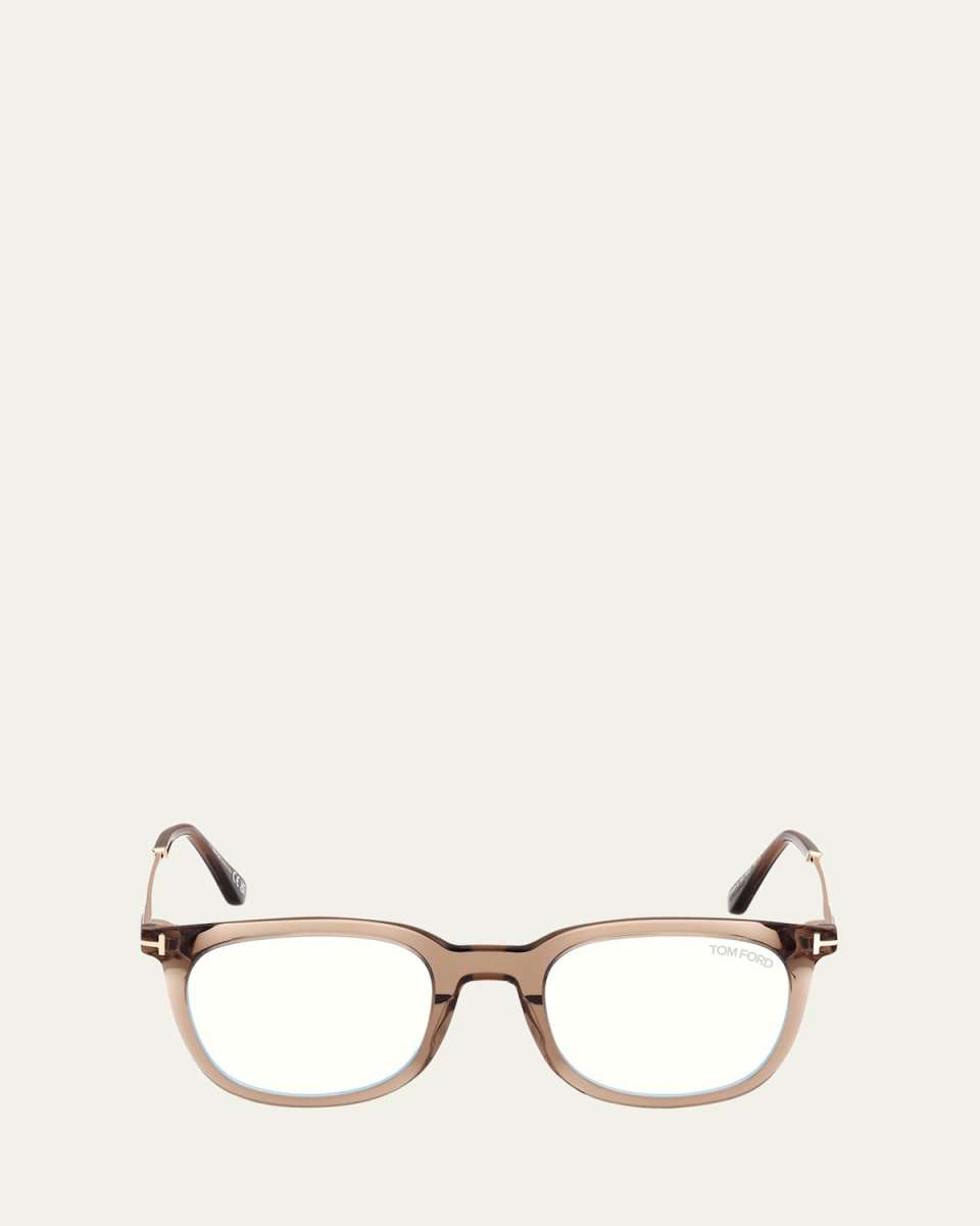 Blue Filtering Acetate Square Glasses