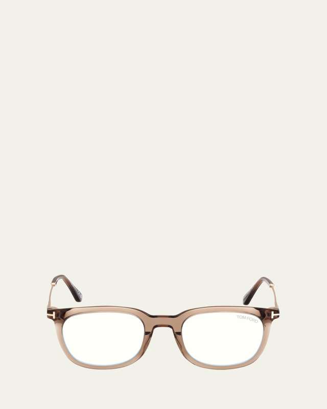 Blue Filtering Acetate Square Glasses