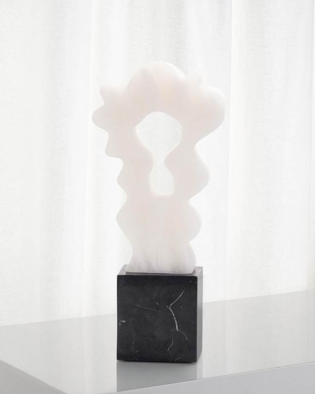 Alabaster Hand-Carved Sculpture I