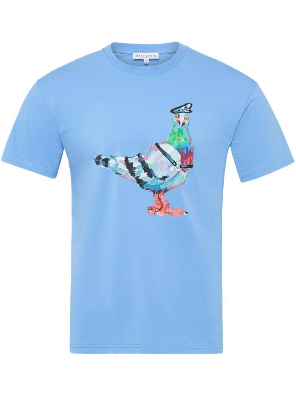 Pigeon organic-cotton T-shirt