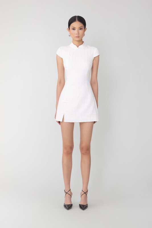 Natasha Tweed Mini Dress