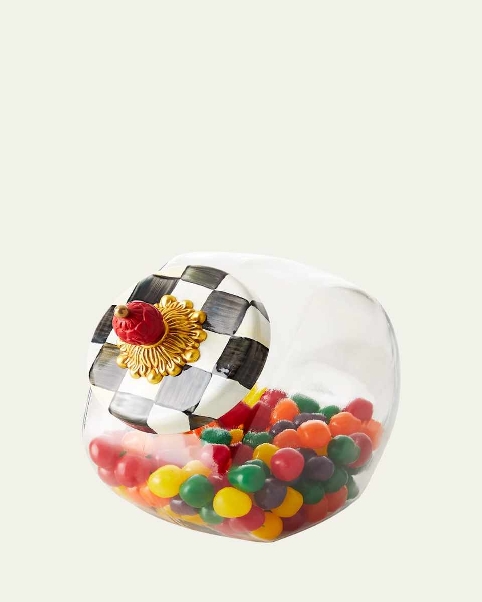 Sweets Jar with Courtly Check Lid