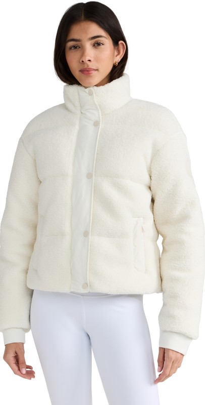 Sweaty Betty Frost Quilted Jacket Lily White
