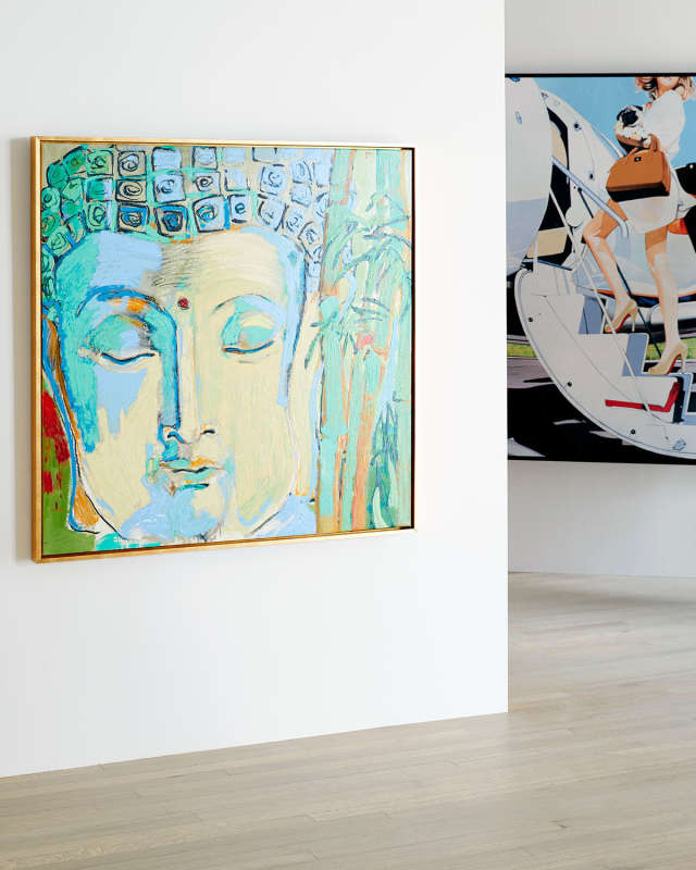 "Buddah" Giclee Canvas Art by Robert Robinson