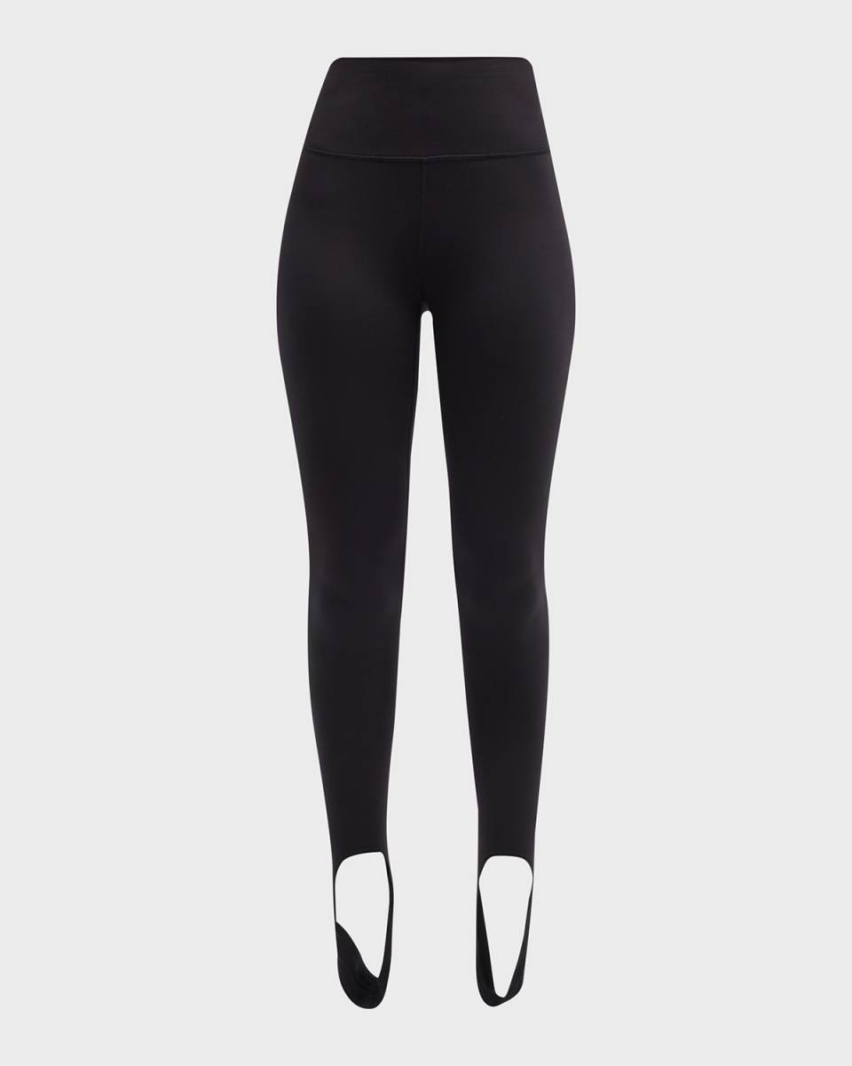 Jet Black TLC Stirrup Leggings