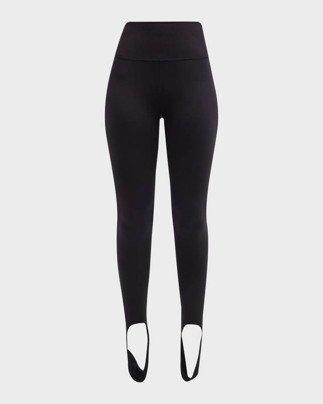 Jet Black TLC Stirrup Leggings