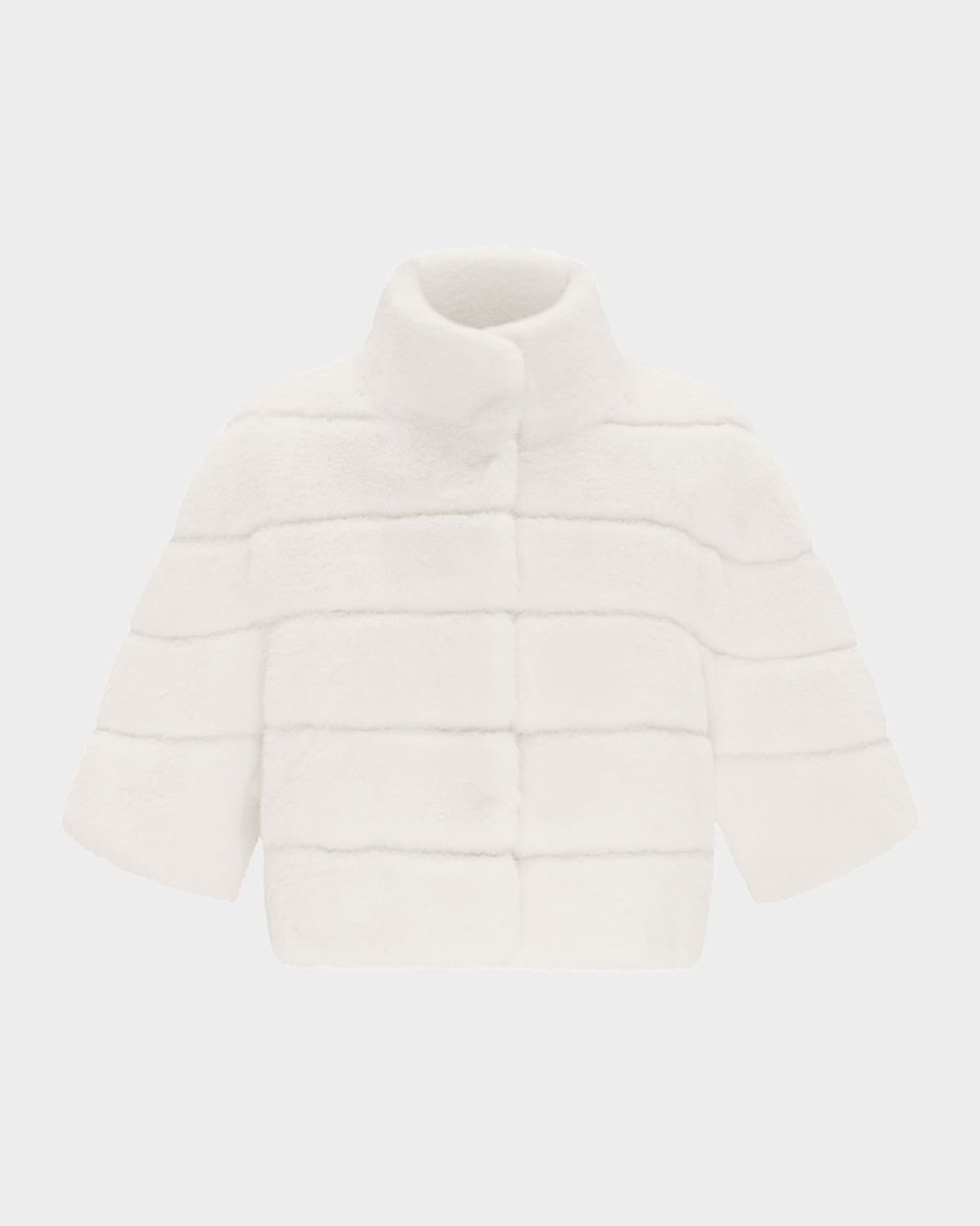 Mink-Like Faux Fur Bolero