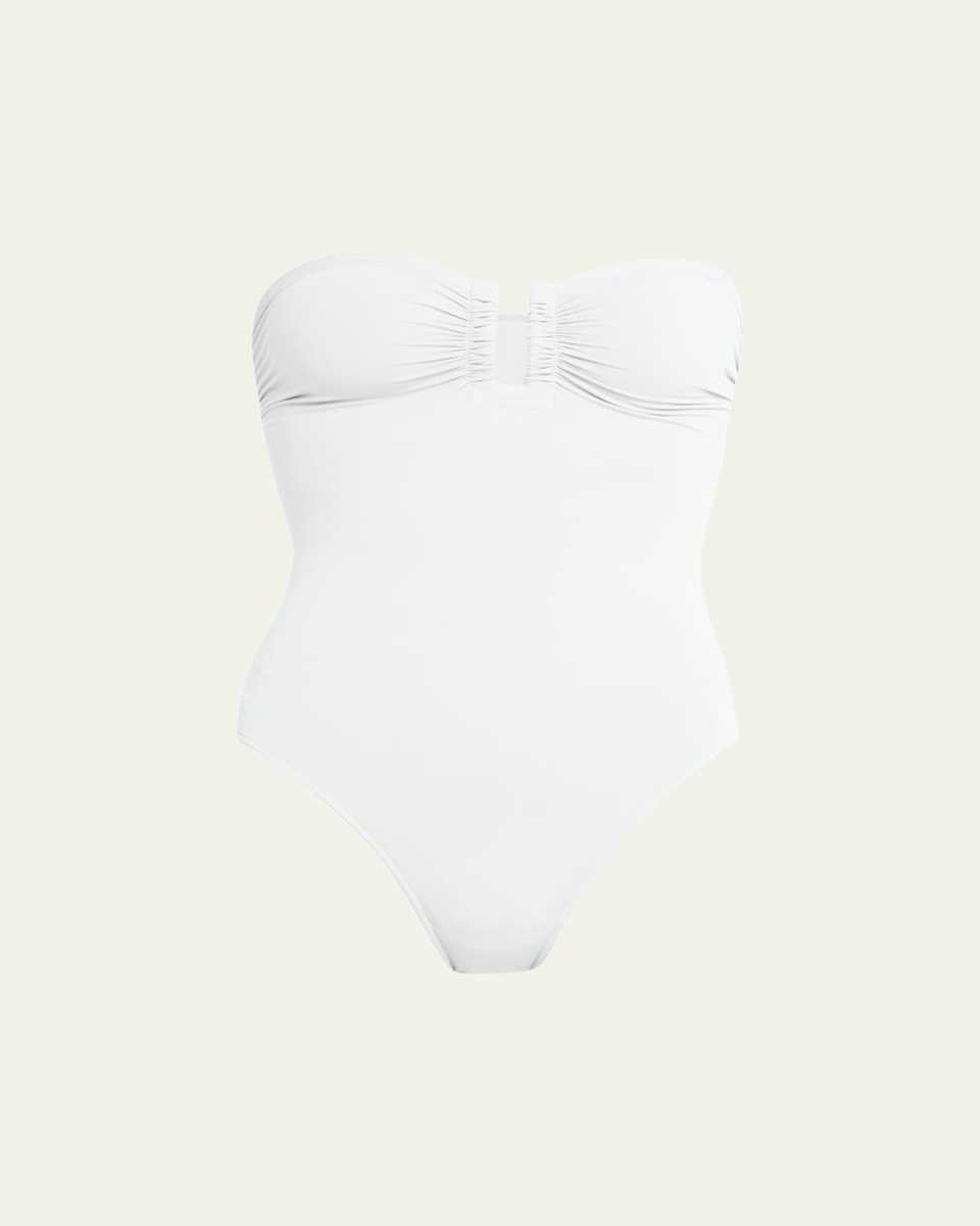 Cassiopee Strapless U-Hardware One-Piece Swimsuit