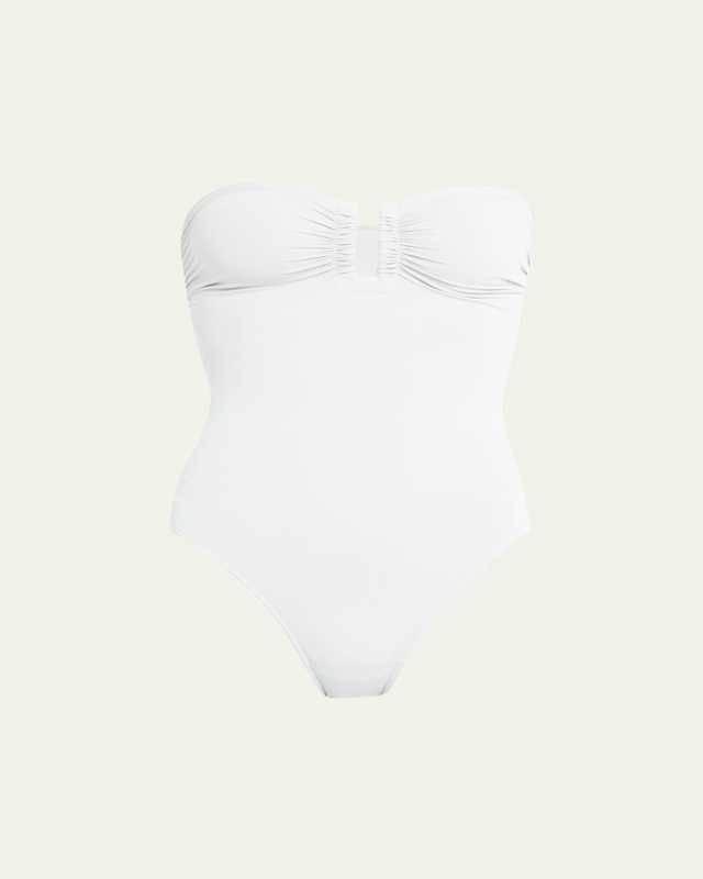 Cassiopee Strapless U-Hardware One-Piece Swimsuit