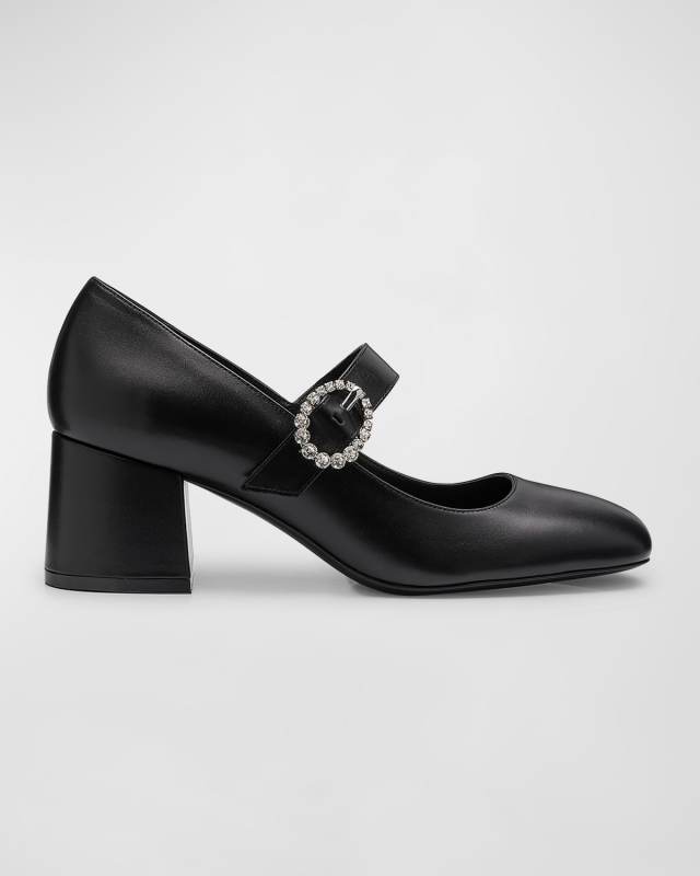 Sloane Calfskin Mary Jane Pumps