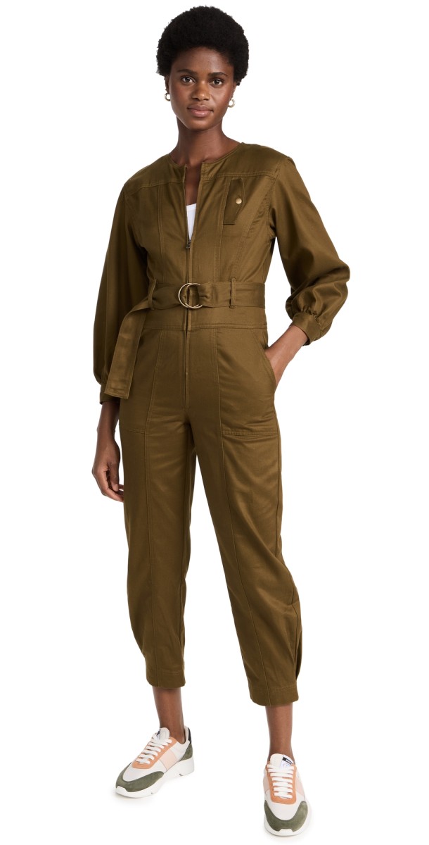 Madewell Tapered-Leg Jumpsuit Goldenpinach
