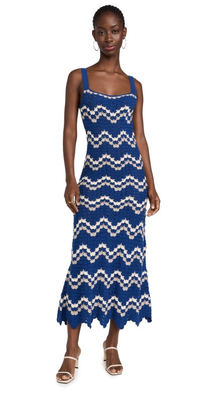 ESCVDO Marea Dress Blue