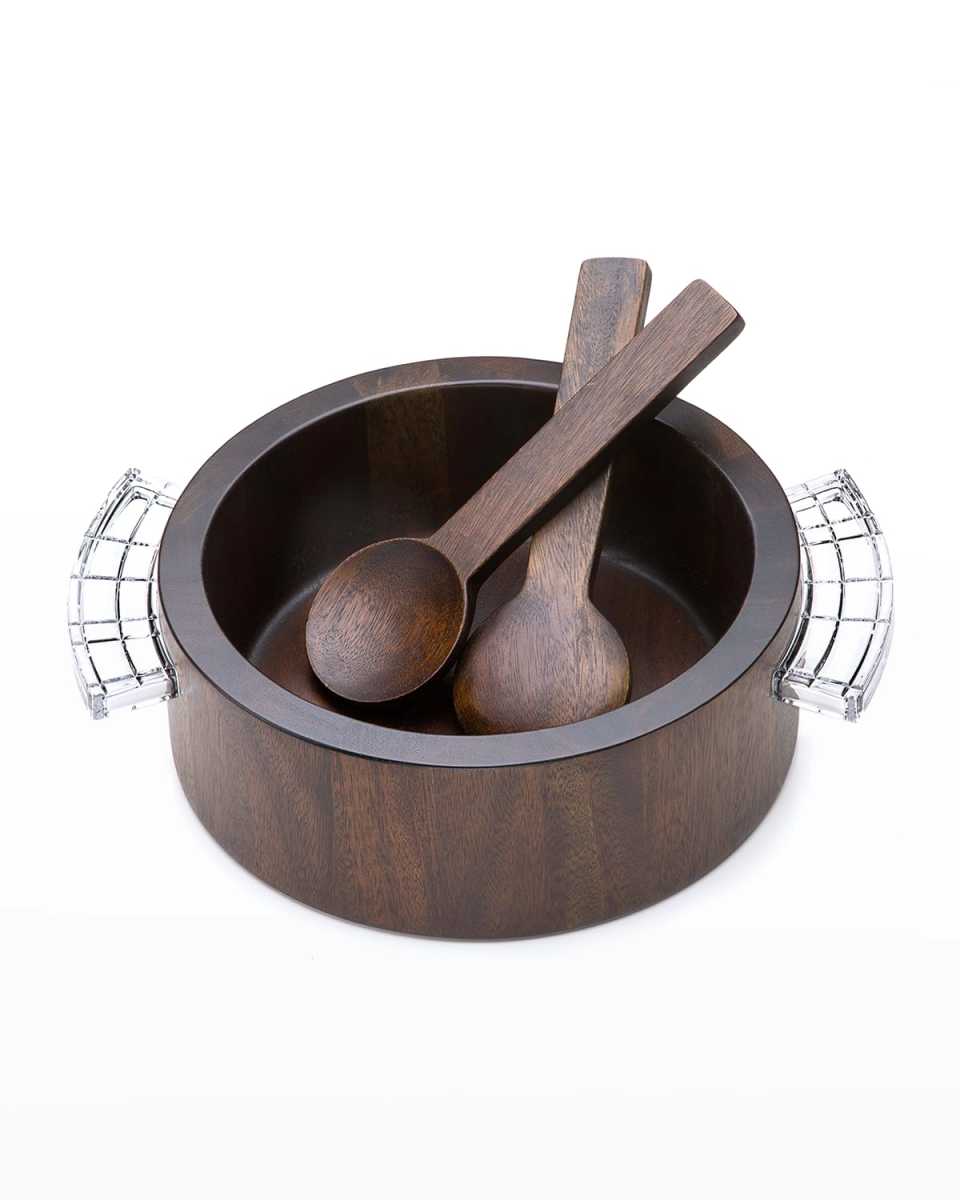 Street Salad Bowl and Serving Utensils