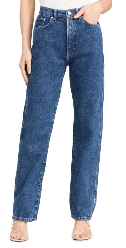 DL1961 Demie Straight High Rise Jeans North Beach (Vintage)