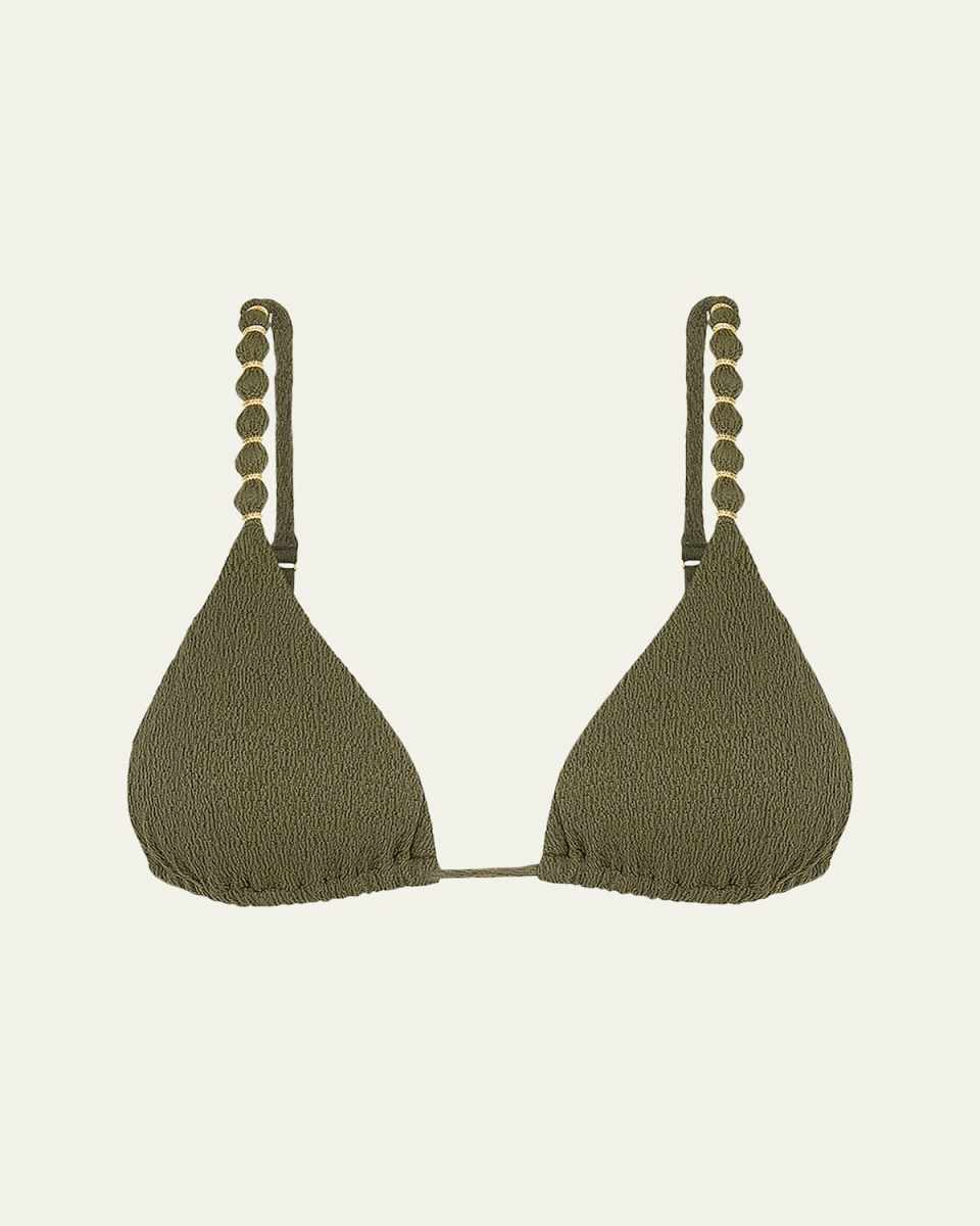 Firenze Beads Triangle Bikini Top