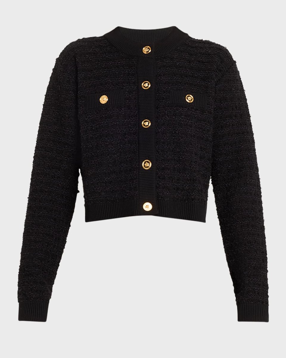 Tweed Knit Cardigan