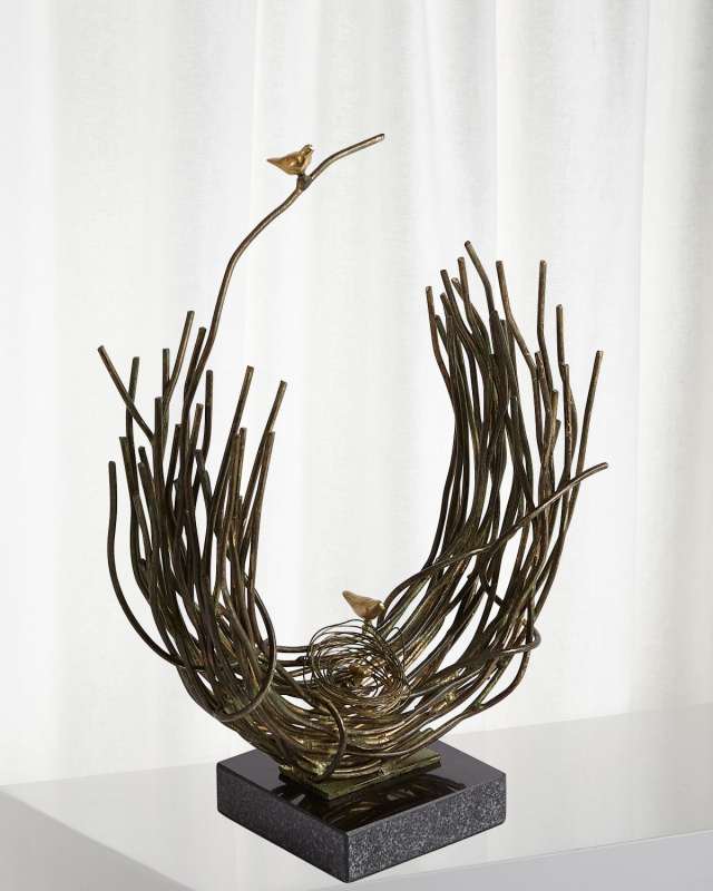 Small Birds Nest Sculpture