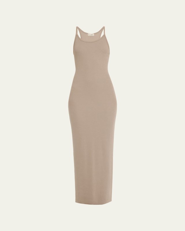 Scoop-Neck Tank Maxi Dress