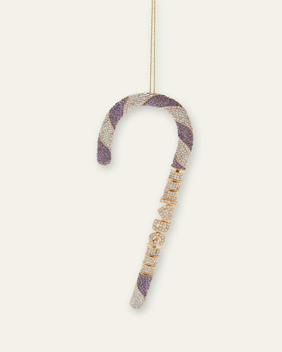 I Heart BG Candy Cane Ornament