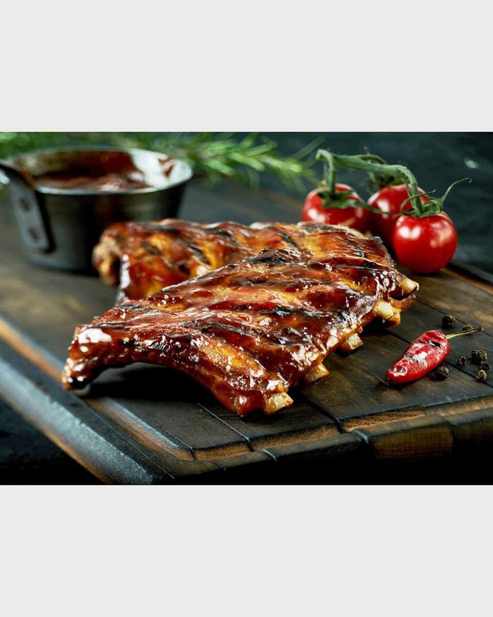 Smoked Pork Ribs 2.3 lbs. Pack, Serves 2-4