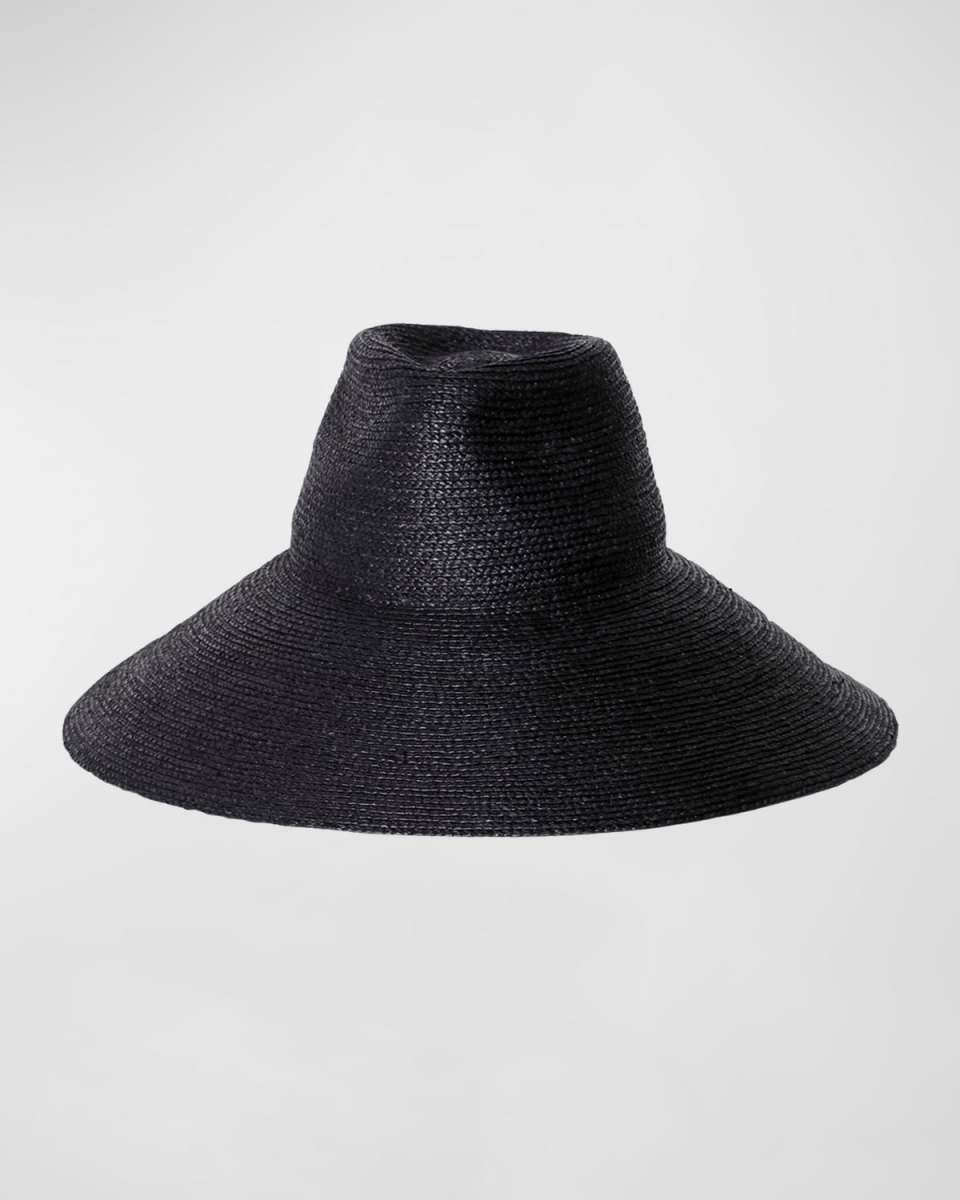 Tinsley Packable Raffia Wide-Brim Hat