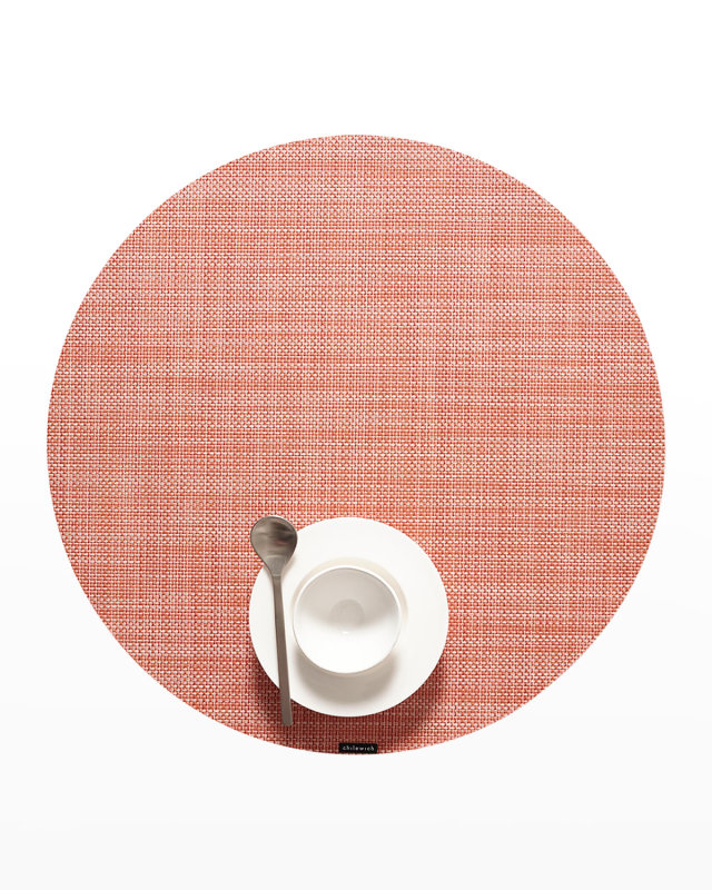 Mini-Basketweave Round Placemat