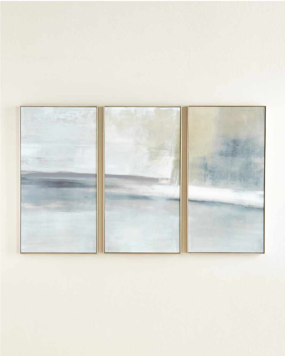 "The Revine" Giclee Canvas Triptych by Carol Benson-Cobb