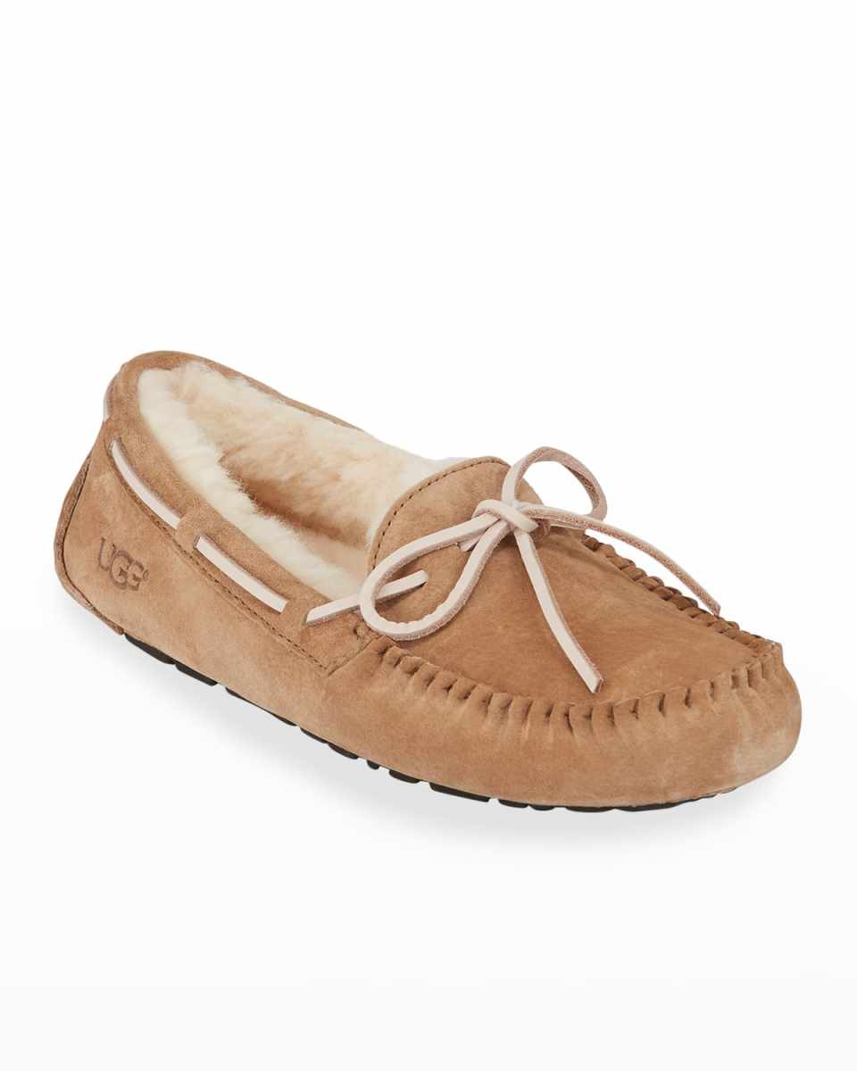 Dakota Wool-Lined Tie-Slipper