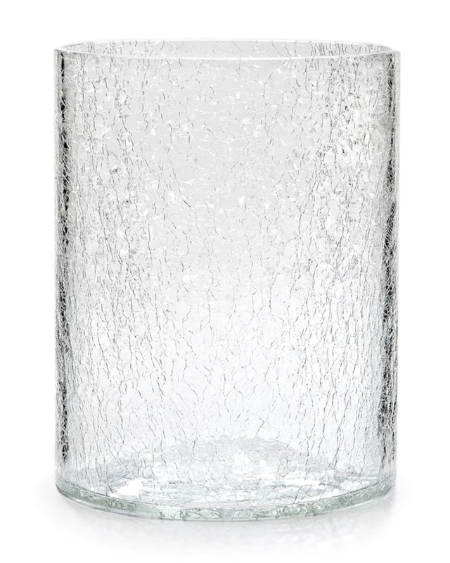 Carina Crackle Wastebasket
