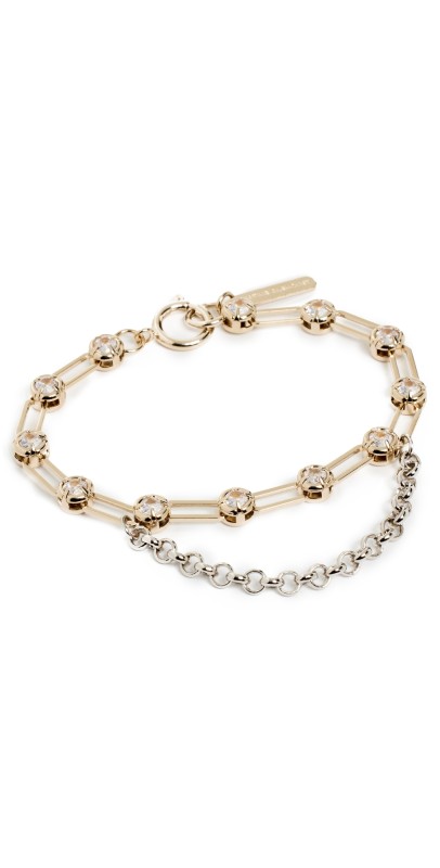 Justine Clenquet Debbi Bracelet Gold/Palladium