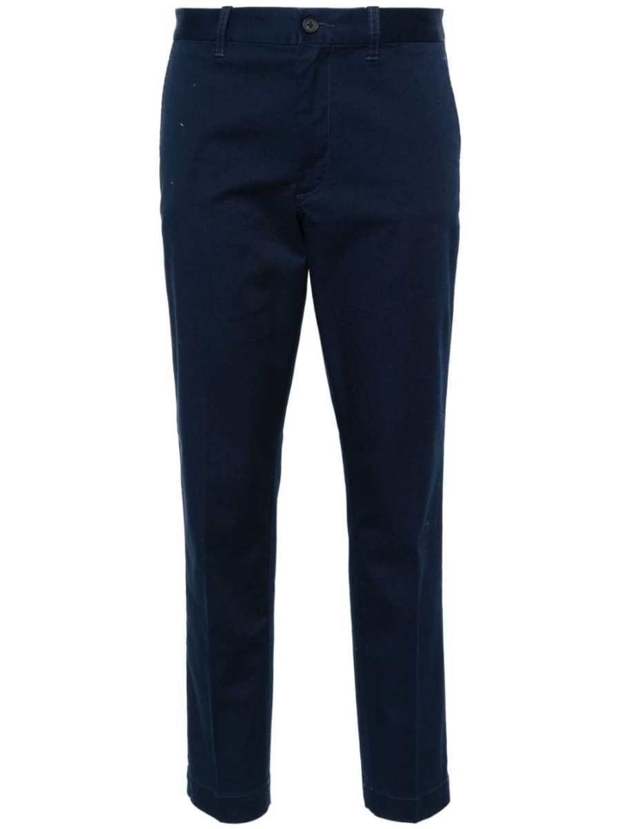 slim-fit chino trousers