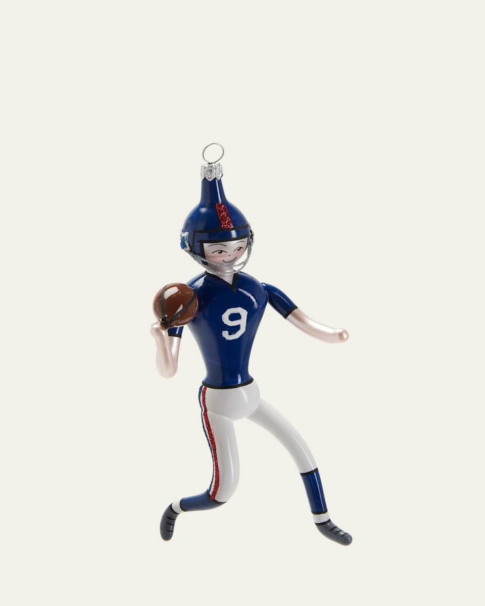 Football Player Ornament
