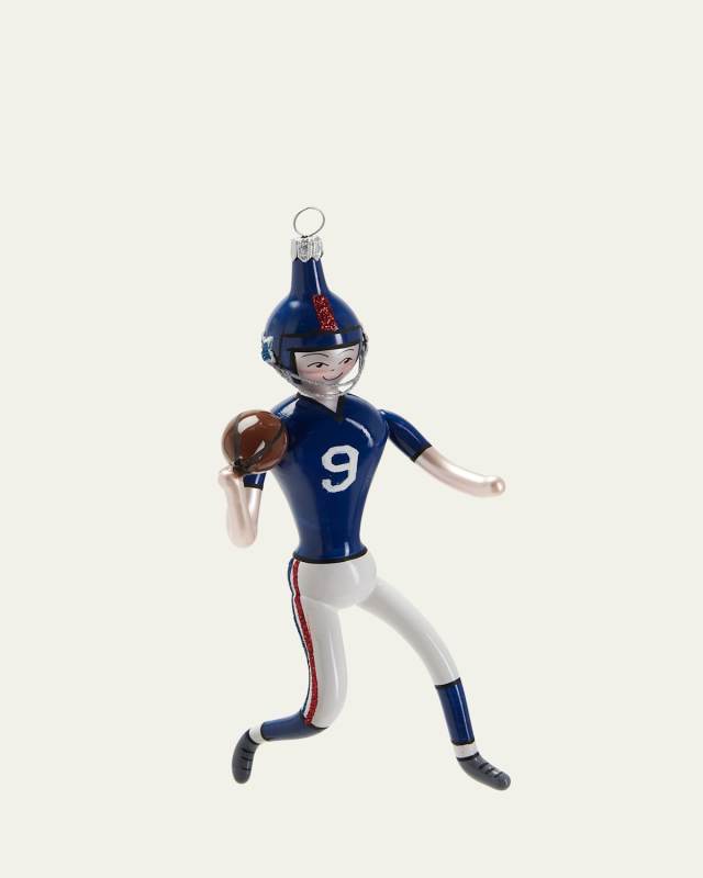 Football Player Ornament