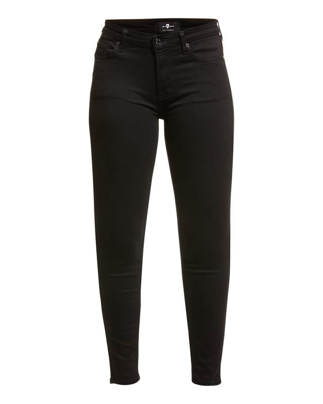 The Ankle Skinny Jeans, Black