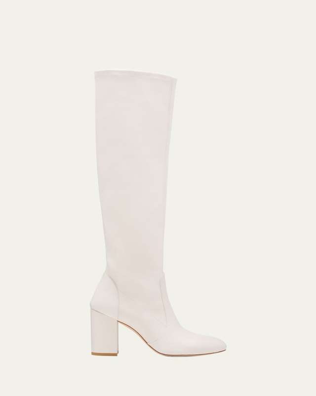 Yuliana Leather Knee Boots