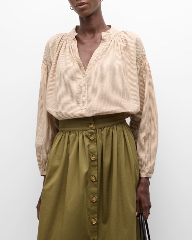Nipoa Striped Cotton Shirt