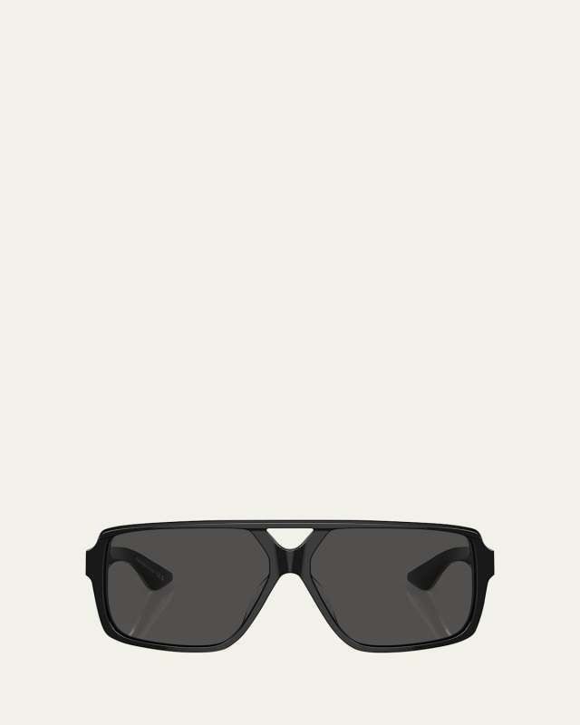 1977c Oversized Aviator Sunglasses