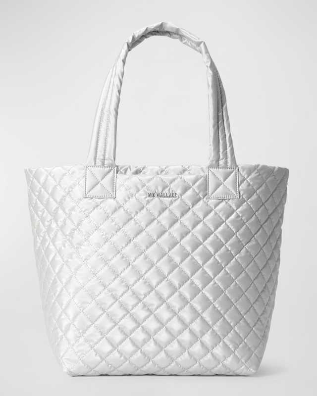 Metro Deluxe Medium Quilted Nylon Tote Bag