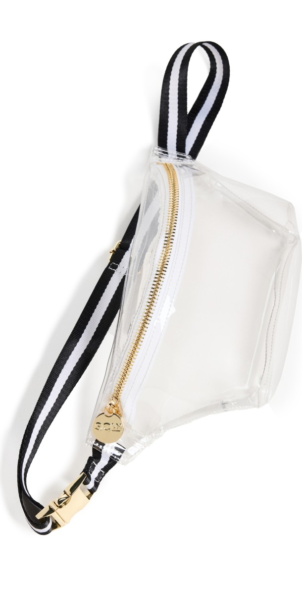 Stoney Clover Lane Stadium Clear Fanny Pack Noir/Whit