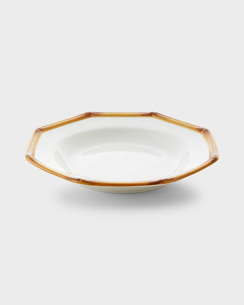 Bamboo Soup Plate, Natural