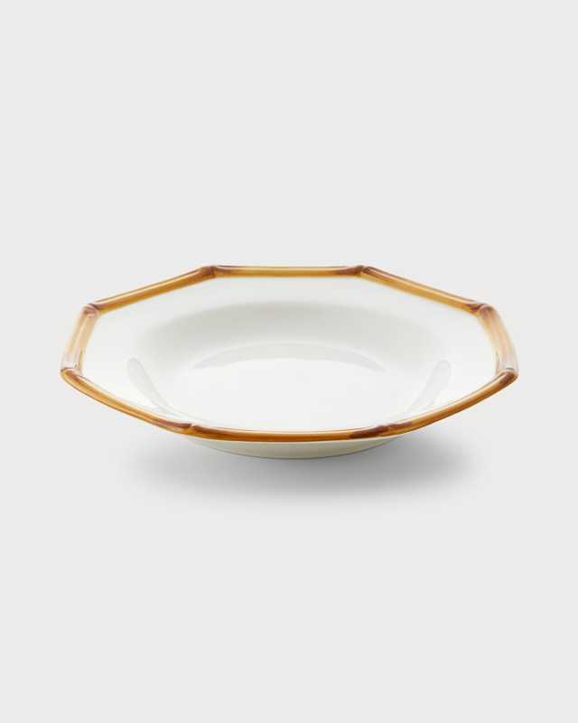 Bamboo Soup Plate, Natural