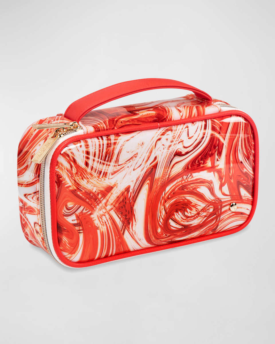 Miami Tangerine Tango Claire Medium Makeup Case