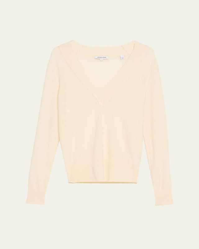 Coleta V-Neck Cashmere Sweat