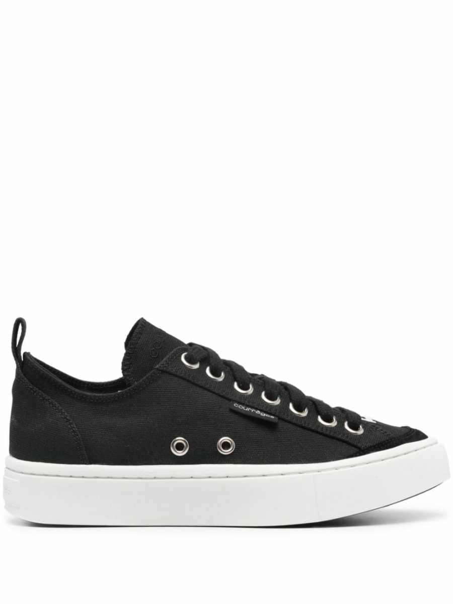 Canvas 01 embroidered-logo sneakers